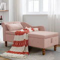 Chaise longue capitonnée en velours rose 58,26