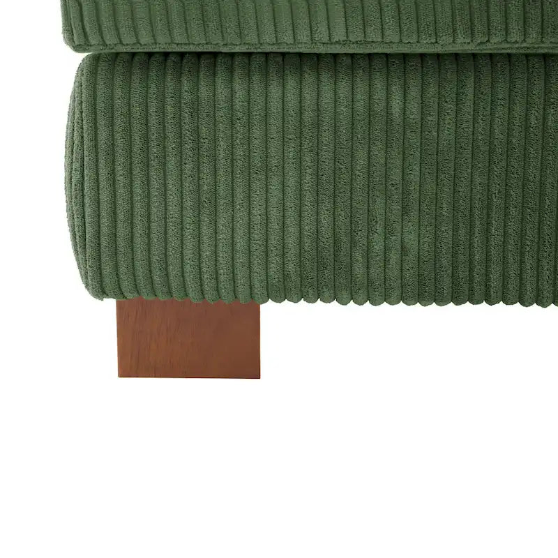Chaise d'appoint moderne sans accoudoirs rembourrée