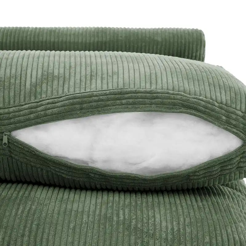 Chaise d'appoint moderne sans accoudoirs rembourrée