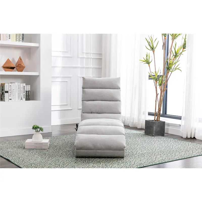 Chaise longue en lin pour l'intérieur