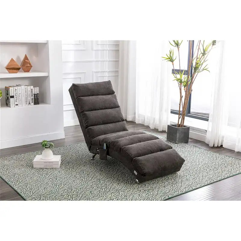 Chaise longue en lin pour l'intérieur