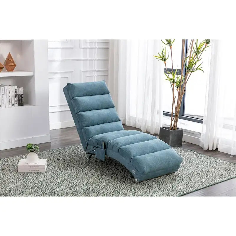Chaise longue en lin pour l'intérieur
