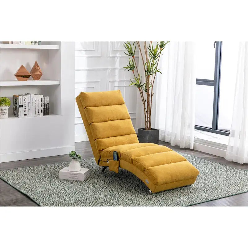 Chaise longue en lin pour l'intérieur