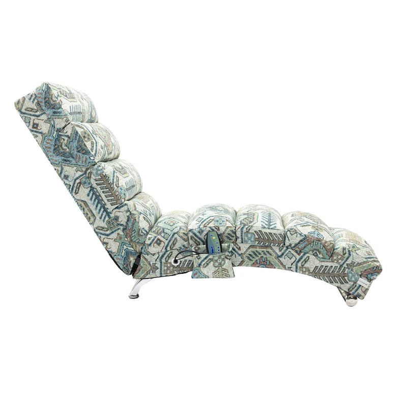 Chaise longue en lin pour l'intérieur