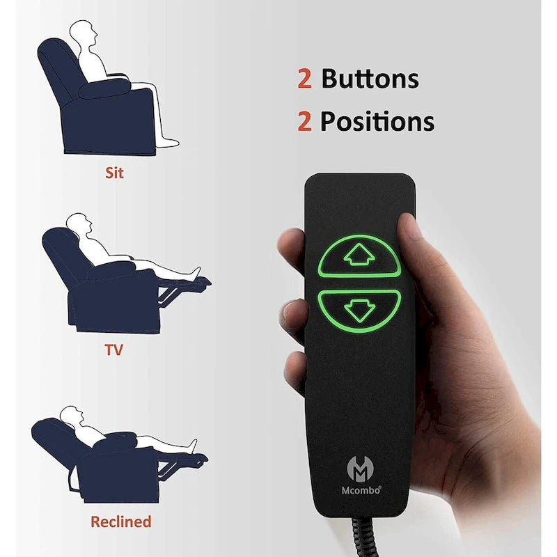 Fauteuil inclinable électrique pivotant et coulissant avec fonctions chauffante et massante, Tissu 7752