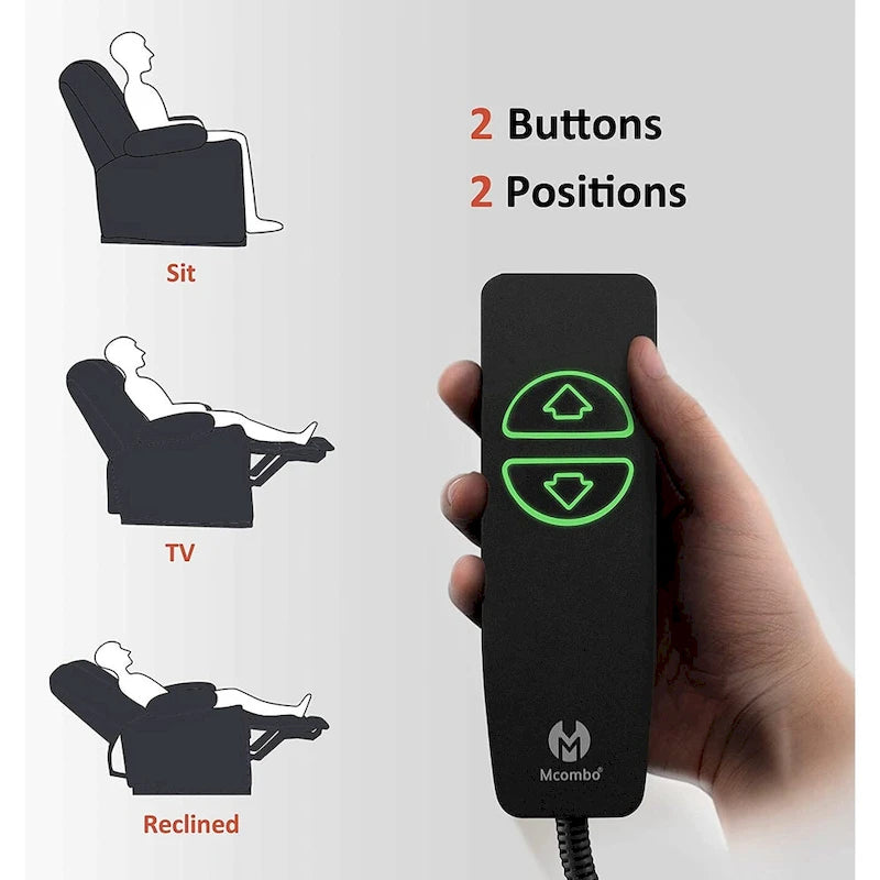 Fauteuil inclinable électrique pivotant et coulissant avec fonctions chauffante et massante, Tissu 7752
