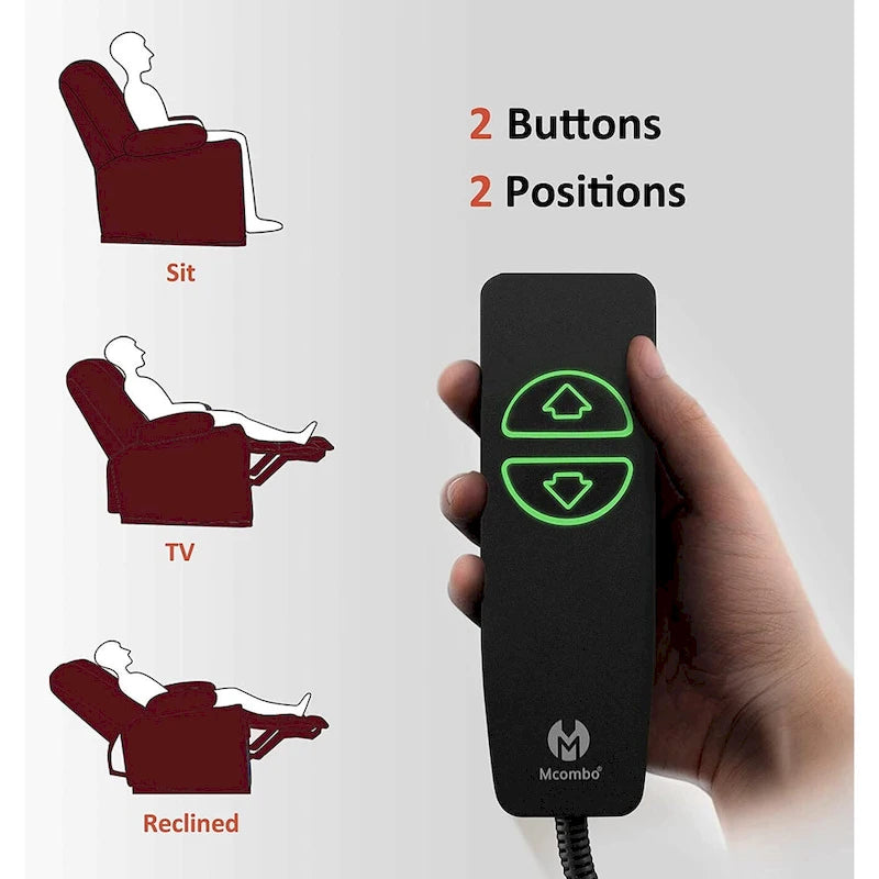 Fauteuil inclinable électrique pivotant et coulissant avec fonctions chauffante et massante, Tissu 7752