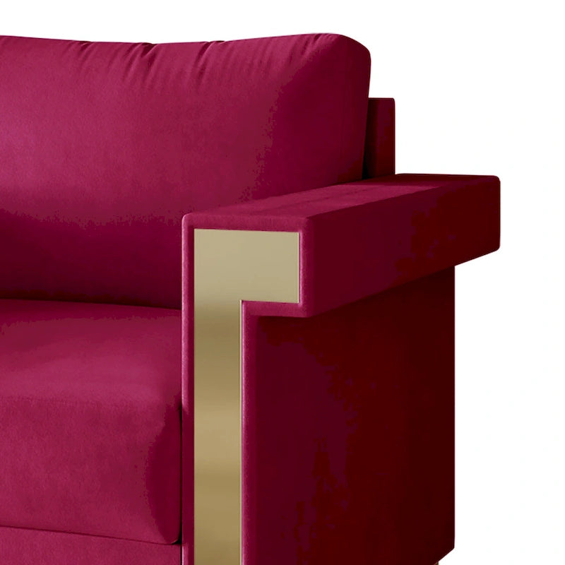 Canapé luxueux en velours