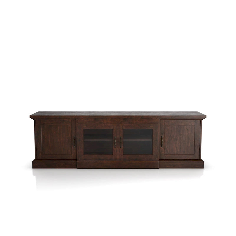 Meuble TV multifonctionnel Bick Rustic de 68 pouces avec rangement