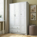 100% Solid Wood Grand Wardrobe Armoire