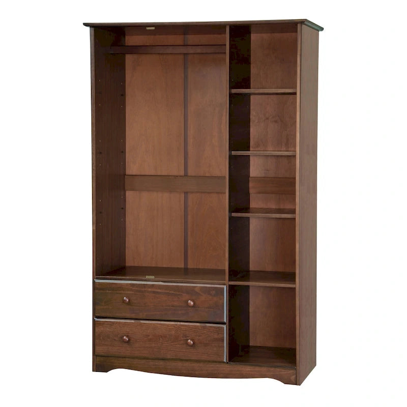 Grande armoire en bois massif à 100 %