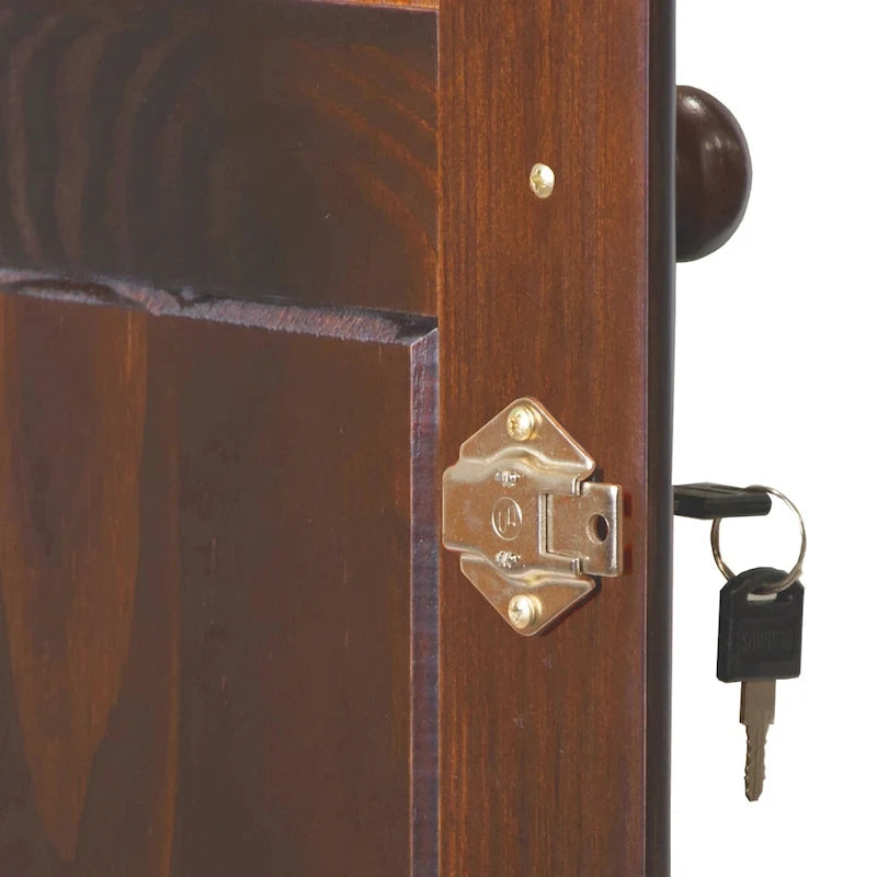 Grande armoire en bois massif à 100 %
