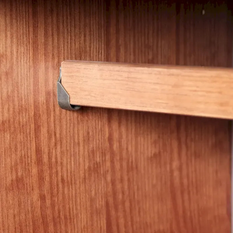 Grande armoire en bois massif à 100 %