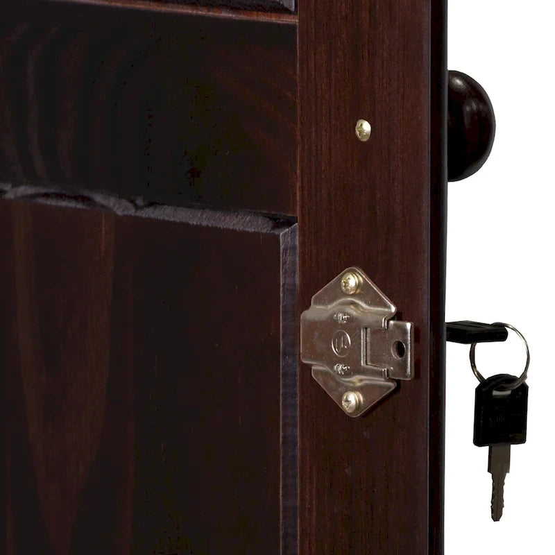 Grande armoire en bois massif à 100 %