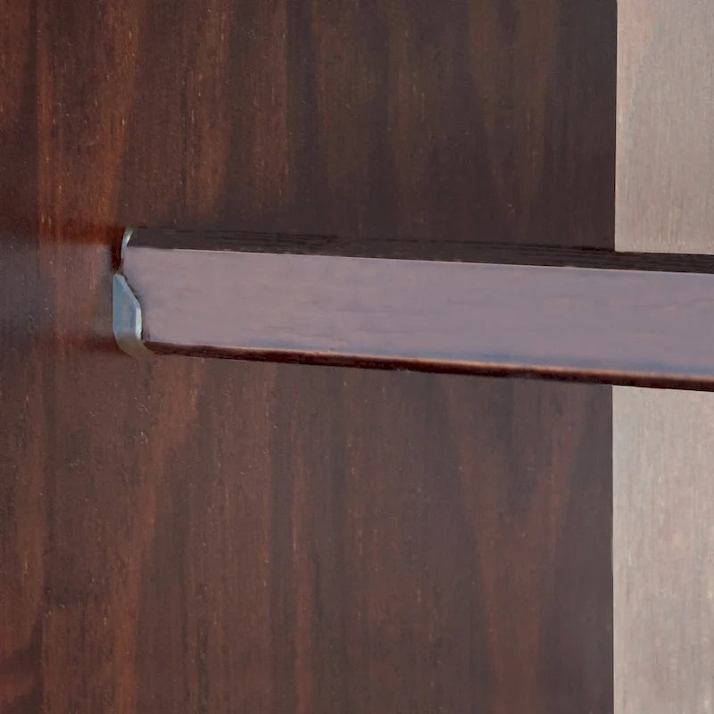 Grande armoire en bois massif à 100 %