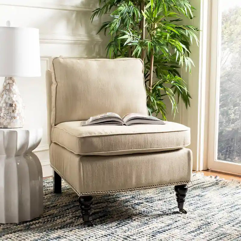 Fauteuil club sans accoudoirs Brianne - 24Lx30Px33H