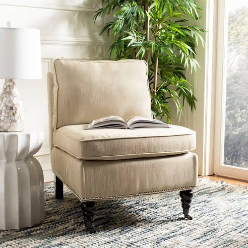 Fauteuil club sans accoudoirs Brianne - 24Lx30Px33H