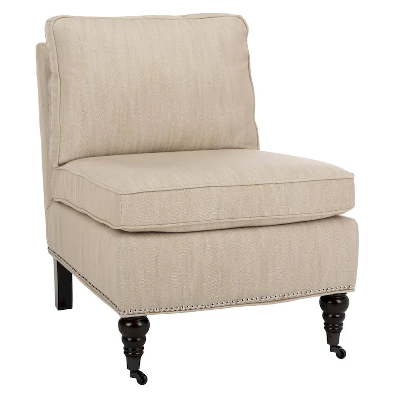 Fauteuil club sans accoudoirs Brianne - 24Lx30Px33H