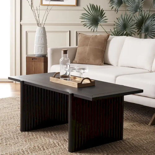 Table basse rectangulaire Assel - 47 L x 23 P x 18 H - 47Lx23Px18H
