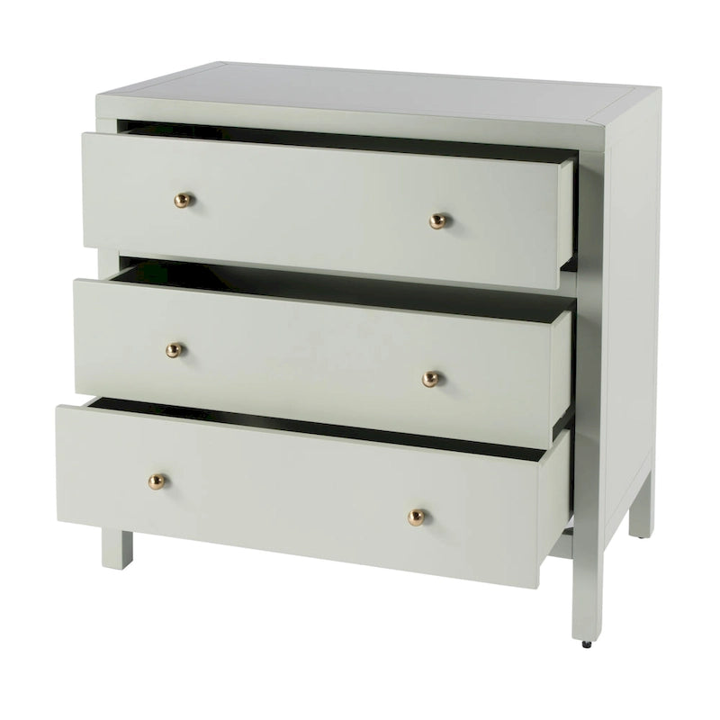 Commode en bois 3 tiroirs Nora
