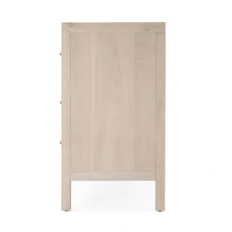 Commode en bois 3 tiroirs Nora
