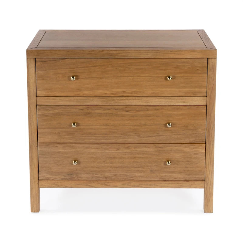 Commode en bois 3 tiroirs Nora