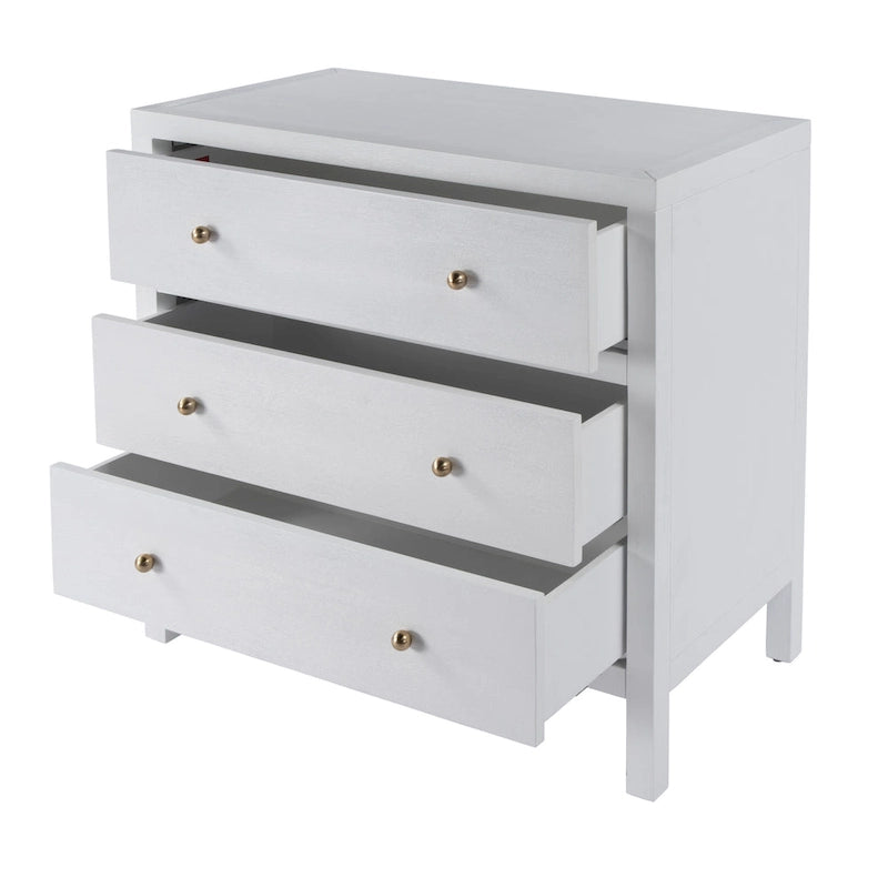 Commode en bois 3 tiroirs Nora
