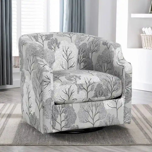 Bentley Swivel Glider Barrel Chair by 