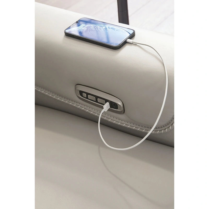 Canapé inclinable électrique Mercomatic - 85,25 L x 39,75 P x 42 H