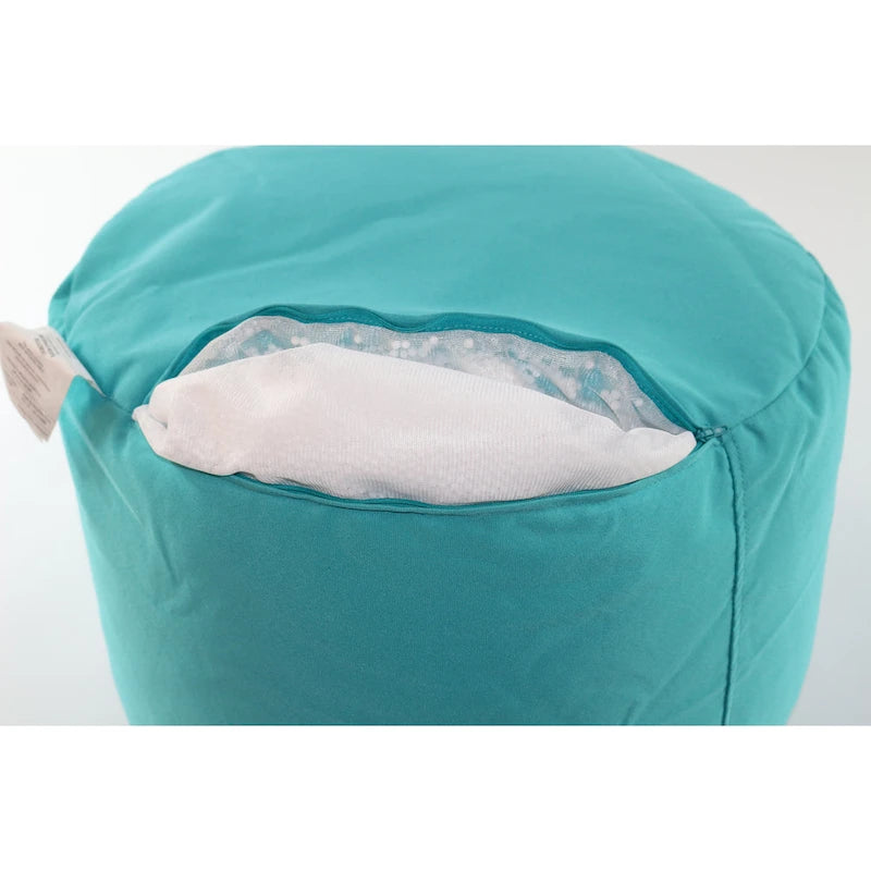 Pouf ottoman d'intérieur/extérieur Soleil